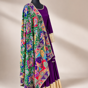 Rangriti Deep Purple Lehenga Set